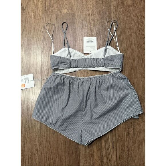 NIA Women's Zed Bralette & Norman Short in Black SET size S NWT$148 - Picture 5 of 6